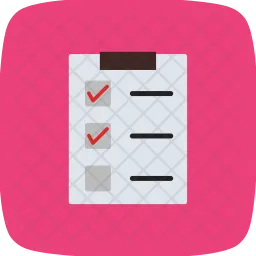 Checklist  Icon