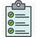 Checklist Check Clipboard Icon