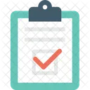 Checklist Tick Clipboard Icon