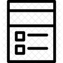 Checklist List Planning Icon