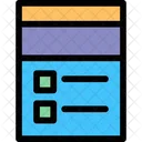 Checklist List Planning Icon