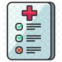 Medical Checklist Prescription Icon