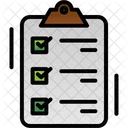 Checklist List Poll Icon