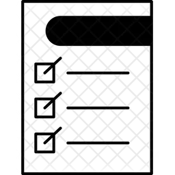 Checklist  Icon