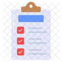 Checklist Clipboard Bullet Point Icon