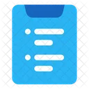 Checklist Evaluation Clipboard Icon
