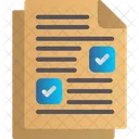 Checklist List Regulations Icon