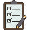 Checklist Plan Task Icon