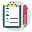 Checklist Quality Notes Icon