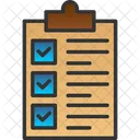 Checklist Checkmark Clipboard Icon