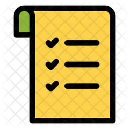 Checklist  Icon