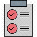 Checklist To Do List Document Icon
