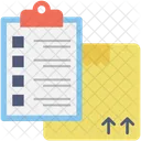 Checklist Shipping Package Icon
