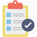 Checklist Task Memo Icon