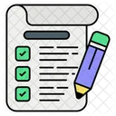 Checklist Paper Document Icon