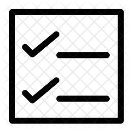 Checklist  Icon