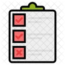 Board Checklist Clipboard Icon