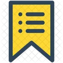 Checklist bookmark  Icon