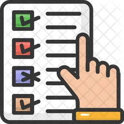 Checklist clickmark  Icon
