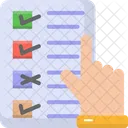 Checklist clickmark  Icon