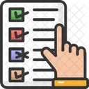 Checklist clickmark  Icon