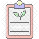 Checklist Ecology Lineal Color Icon Icon