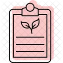 Checklist Ecology Color Shadow Thinline Icon Icon