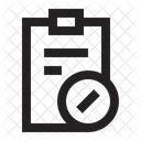 Checklist Edit Checklist Note Icon