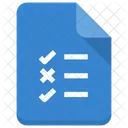 Checklist File Document Icon