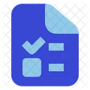 Checklist file  Icon