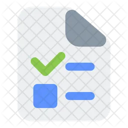 Checklist file  Icon