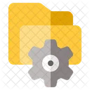 Folder Service Gear Icon
