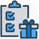 Checklist gift  Icon