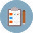 Checklist Agenda Plan Icon