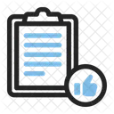 Checklist Approval Completion Icon