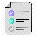 Checklist  Icon