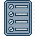 Checklist Document Interface Icon