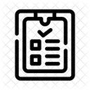 Checklist List Checkmark Icon