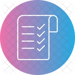 Checklist  Icon