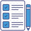 Checklist List Document Icon