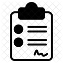 Checklist List Document Icon