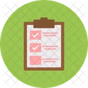 List Document Clipboard Icon