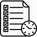 Checklist List Document Icon