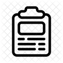 Clipboard List Notes Icon