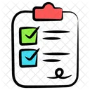 Checklist Business Report Icon