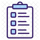 Checklist Survey Clipboard Icon