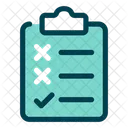 Checklist Tasks Clipboard Icon