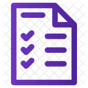 Checklist  Icon