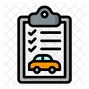 Checklist Vehicle Car Icon