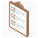Product List Checklist Shopping List Icon